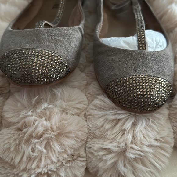 Anthropologie Bibi Lou | Rhinestone Ballet Flats | 36 / 6 - Picture 4 of 10